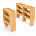 Ford Transit L1/L2 H2 triple bay plywood van racking unit