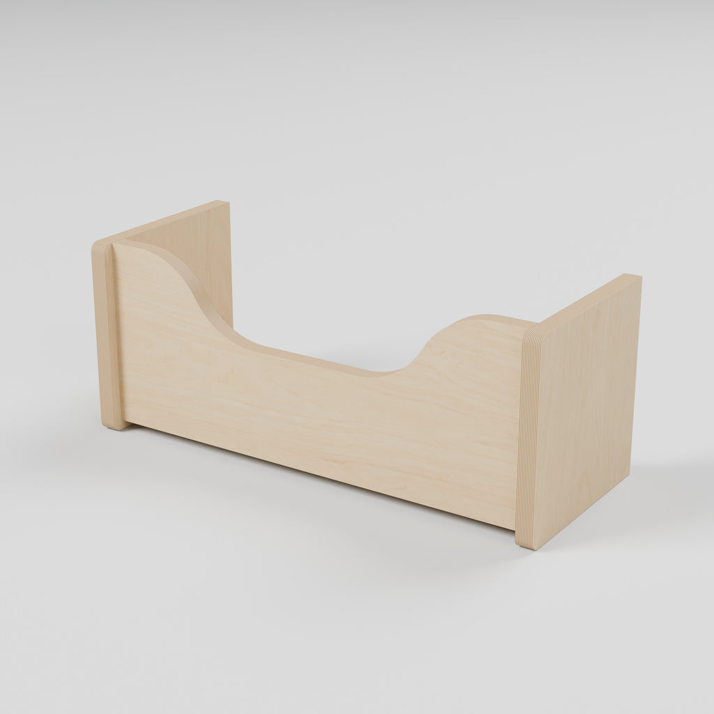 Campervan Storage Shelf - Natural Plywood - 500 x 200 x 200 mm - hero view - 18 mm natural plywood