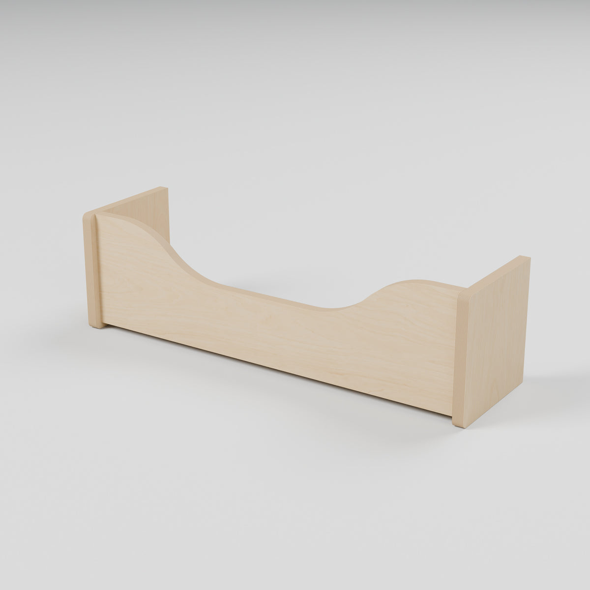 Campervan Storage Shelf - Natural Plywood - 700 x 200 x 200 mm - hero view - 18 mm natural plywood