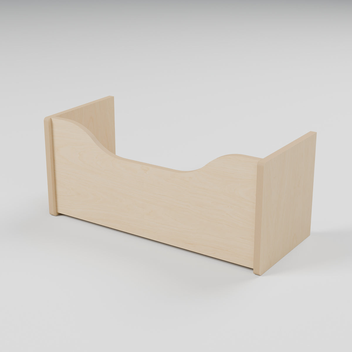 Campervan Storage Shelf - Natural Plywood - 700 x 300 x 300 mm - hero view - 18 mm natural plywood