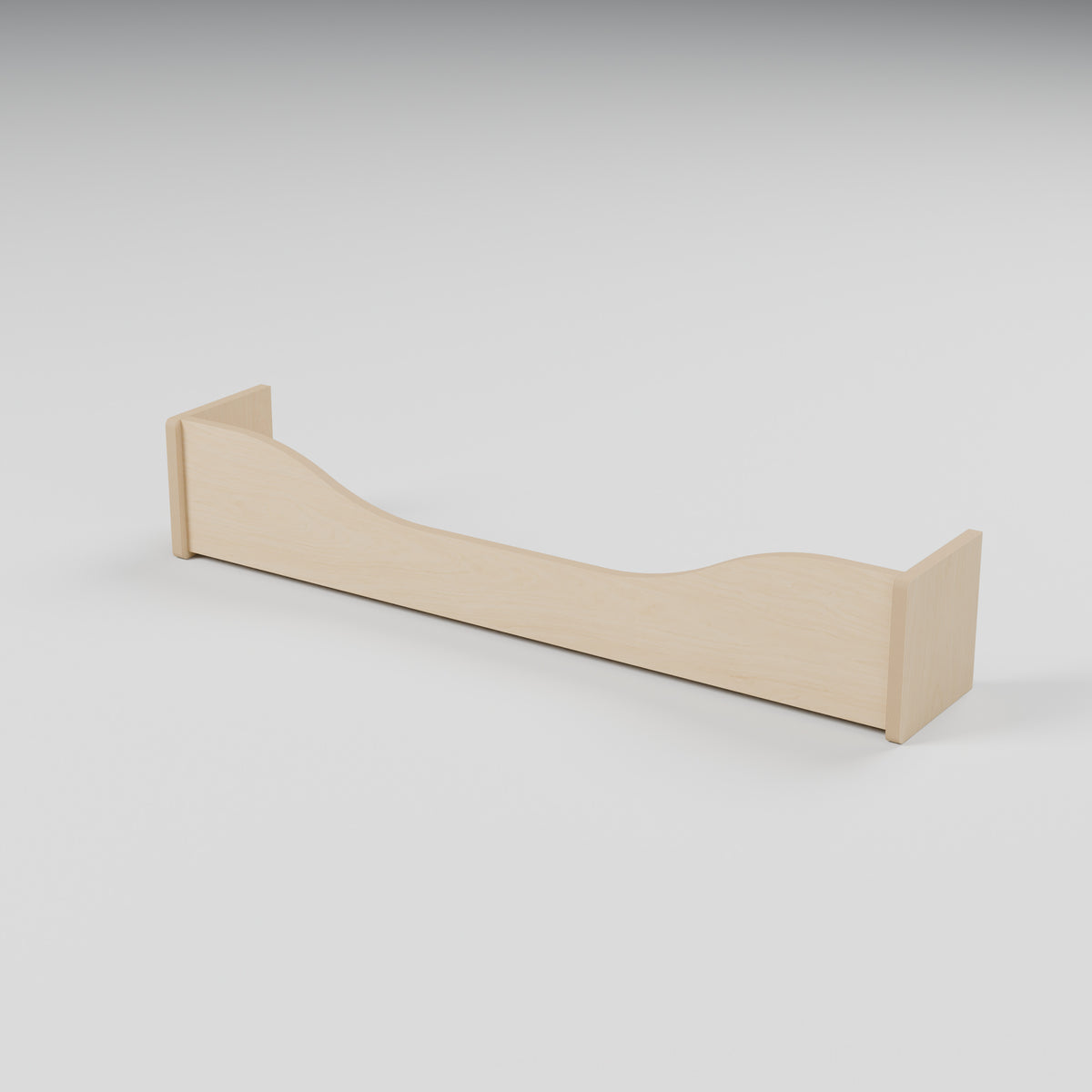 Campervan Storage Shelf - Natural Plywood - 1100 x 200 x 200 mm - hero view - 18 mm natural plywood