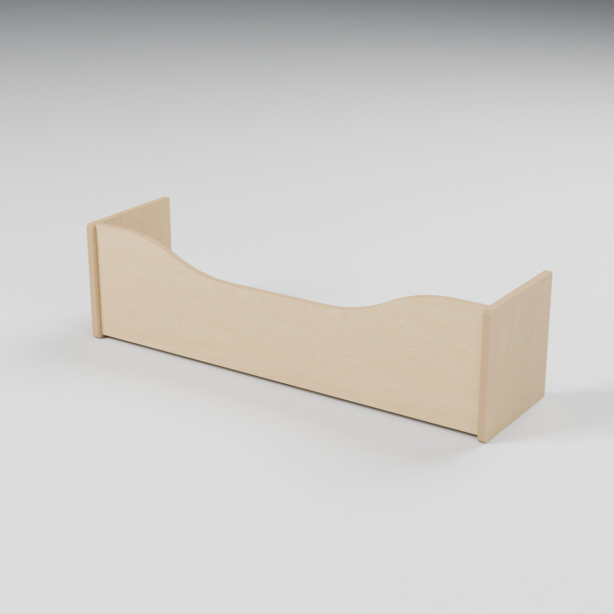 Campervan Storage Shelf - Natural Plywood - 1100 x 300 x 300 mm - hero view - 18 mm natural plywood