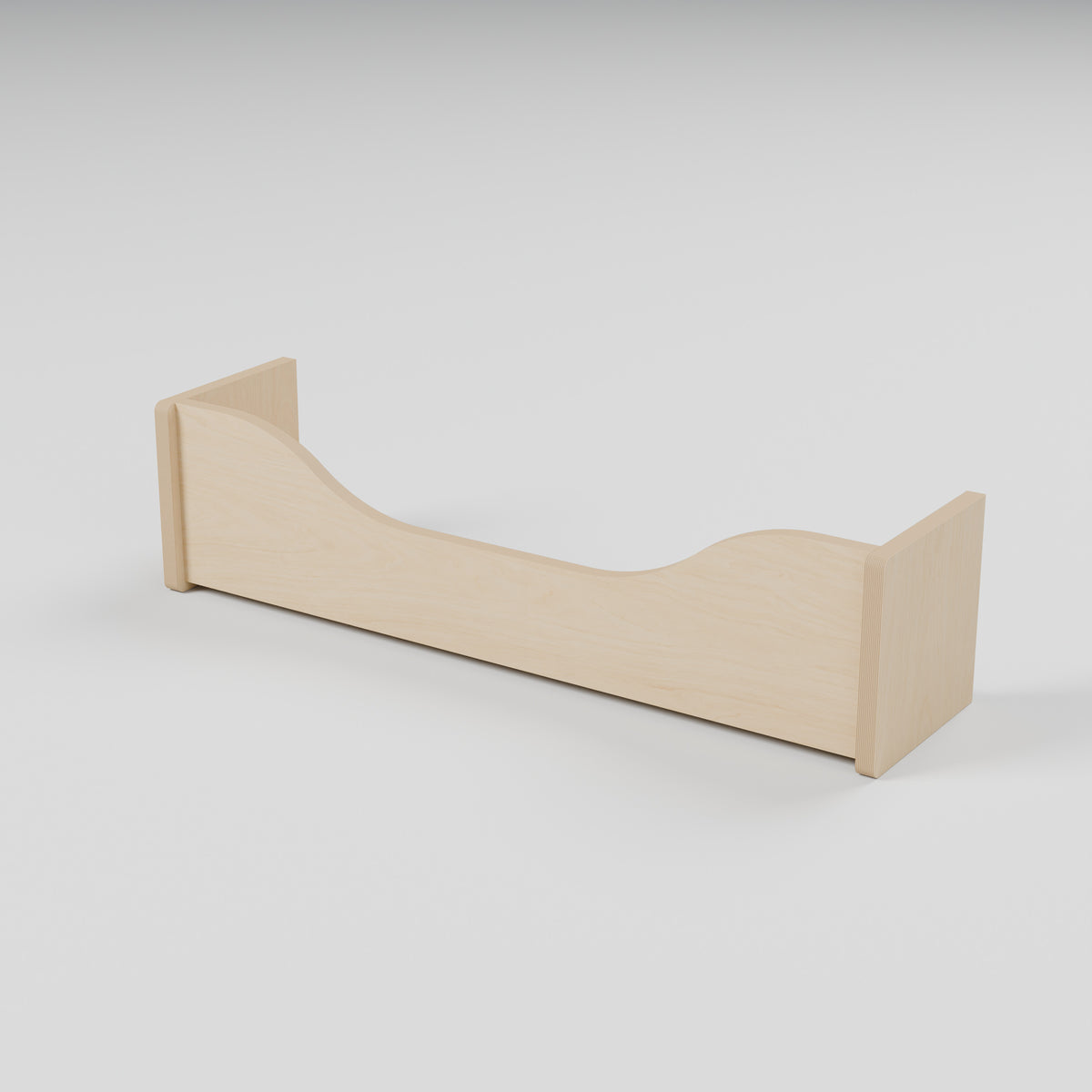 Campervan Storage Shelf - Natural Plywood - 800 x 200 x 200 mm - hero view - 18 mm natural plywood