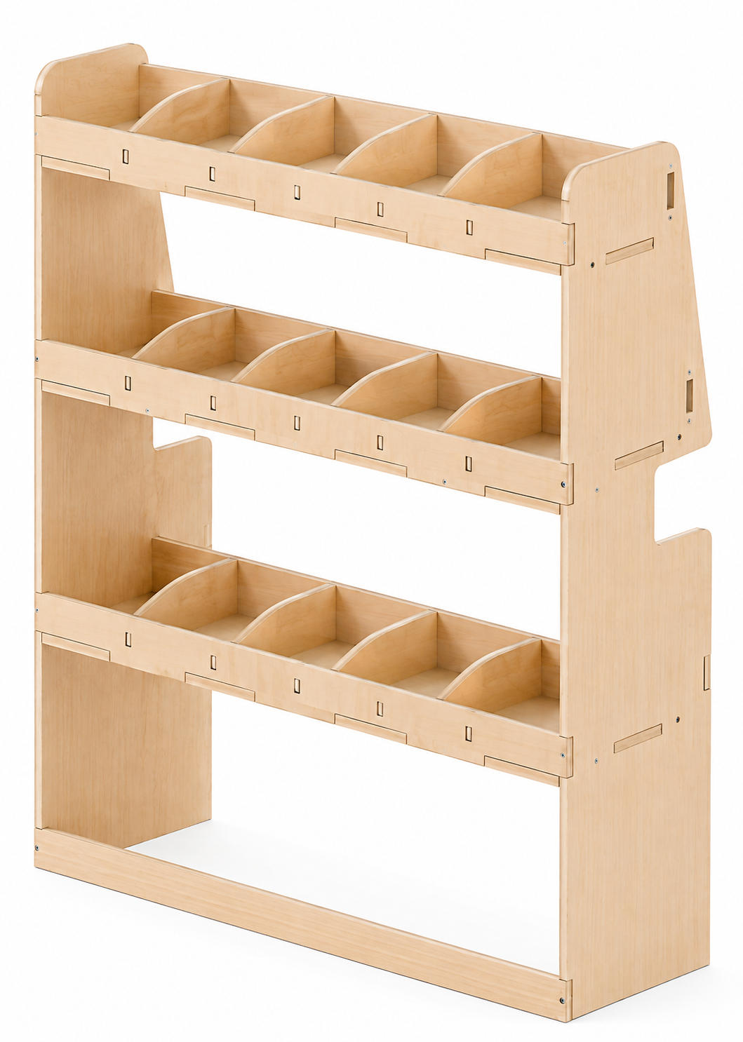 Ford Transit Custom MK1 plywood van shelving unit with dividers