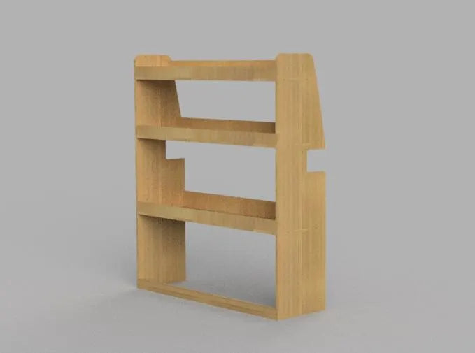 Ford Transit Custom Mk1 2012-2023 plywood side racking shelf
