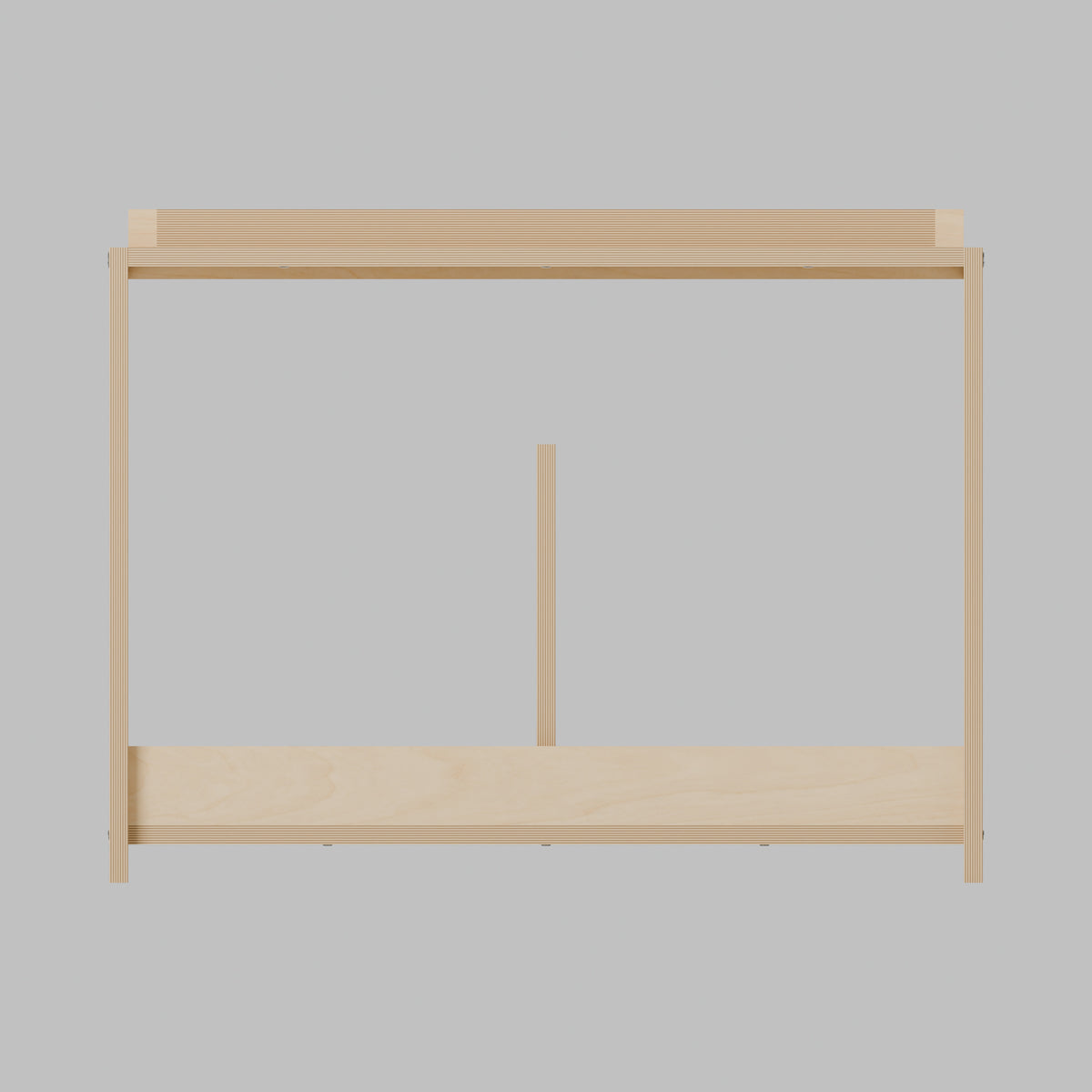 MODLINE ARCH 550 Wheel-Arch Foundation: front, natural 12 mm birch plywood, 550 x 520 x 424 mm