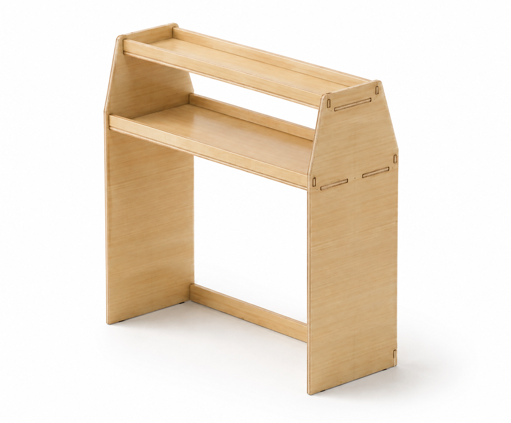 Renault Trafic bulkhead racking plywood shelf unit
