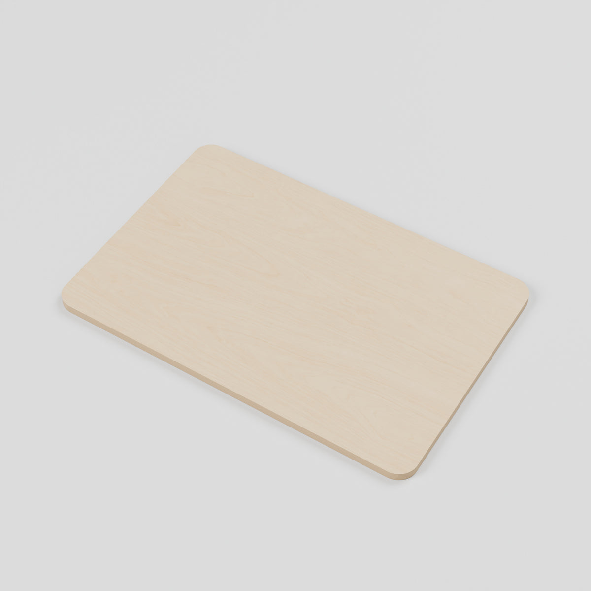 ROAM Campervan Tabletop - 600 x 400mm Natural Birch Plywood: underside, natural 15 mm birch plywood, 600 x 400 x 15 mm