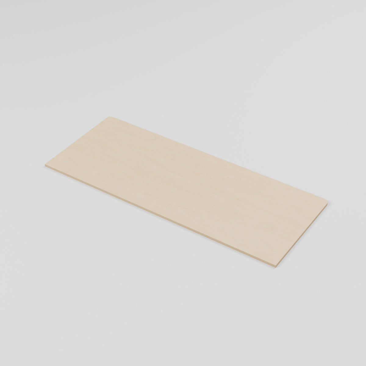 Plain plywood tool board - Solid natural plywood board, with no holes or slots