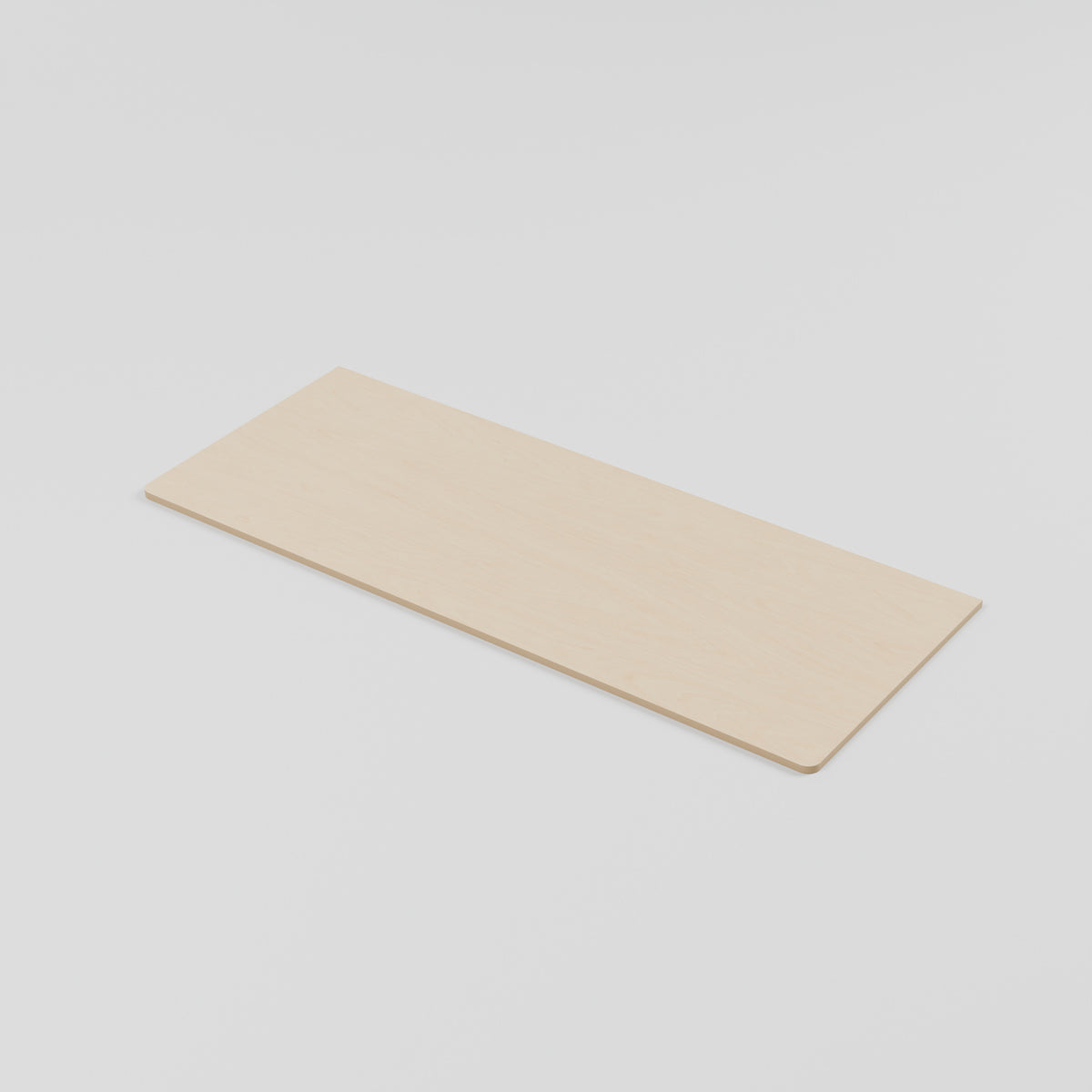 Plain plywood tool board - Alternate angle showing the plain face and exposed plywood edges