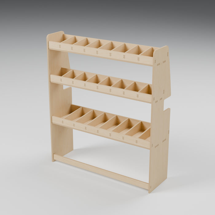 CONTOUR plywood side racking example for Transit Custom MK1