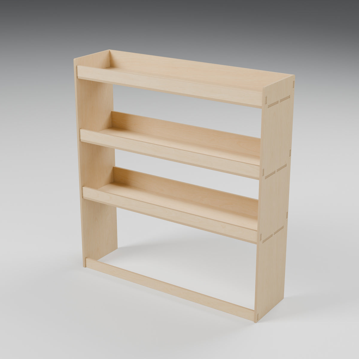 Universal Van Rack - 1100W x 1180H mm Plywood Flat Pack: hero, natural 12 mm plywood, 1100 x 300 x 1180 mm