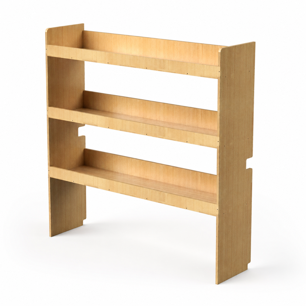 Universal plywood van racking shelving unit 1000mm x 1200mm