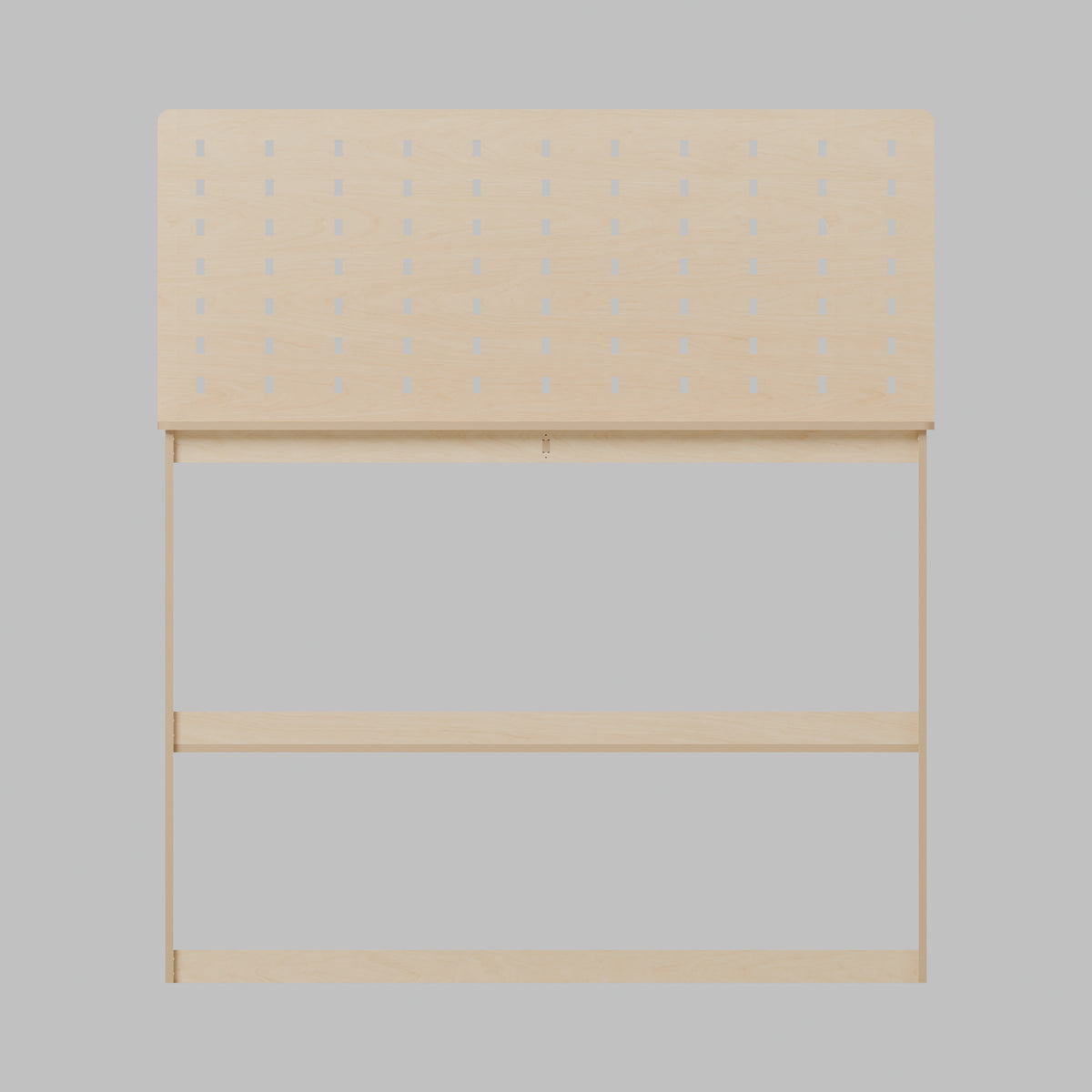 Van Workbench - Front view with open leg space - Revision C