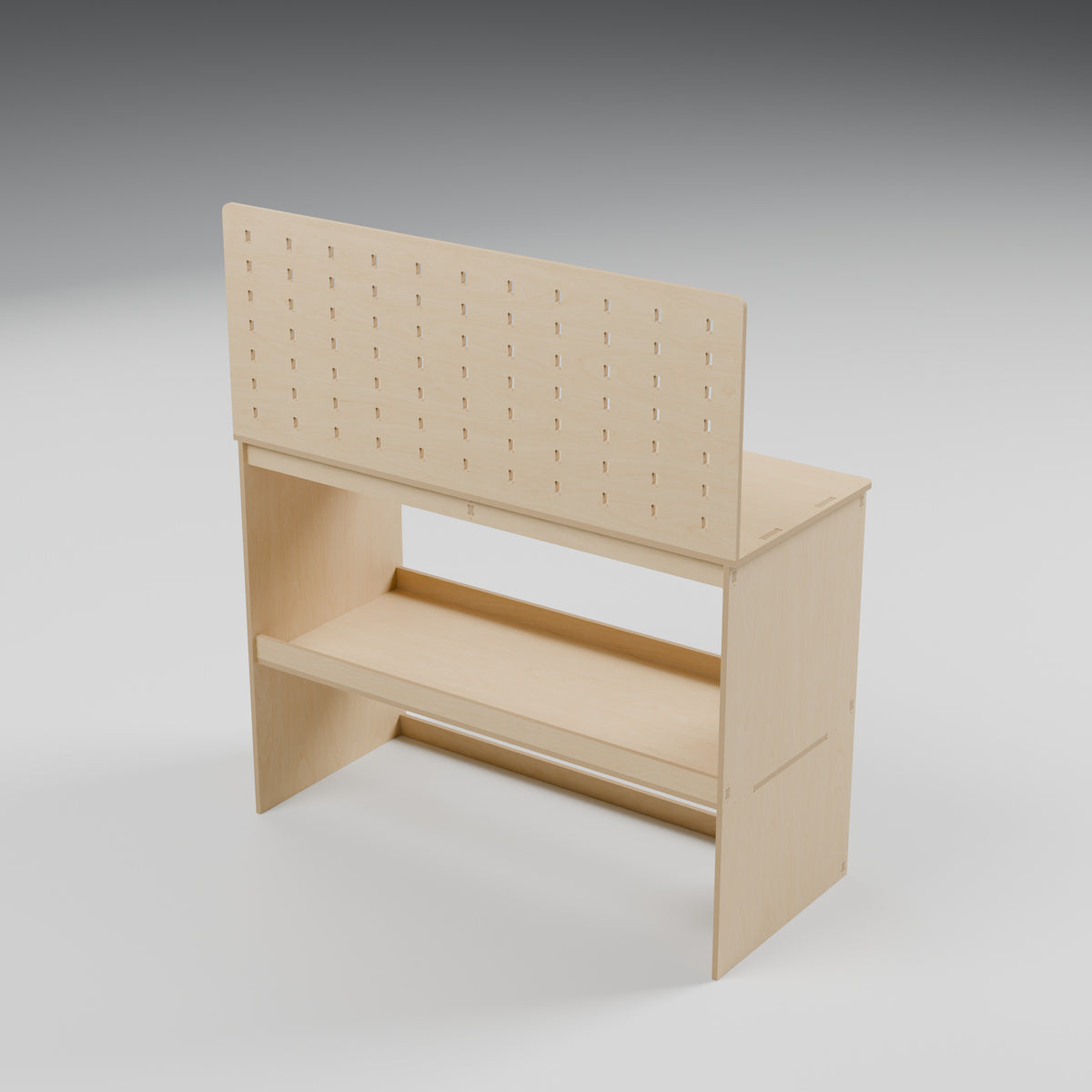 Van Workbench - Open-backed frame and rear rail - Revision C